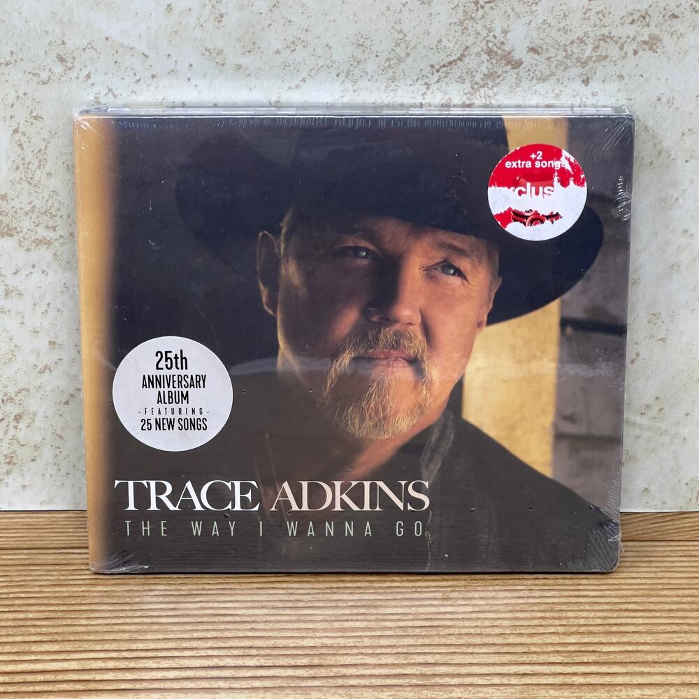 Trace Adkins The Way I Wanna Go 25th Anniversary Album - 2 Disc Target Exclusive